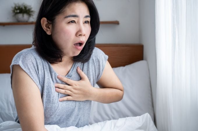 หายใจไม่อิ่ม